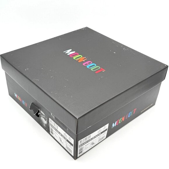 Moon Boot Icon Low Faux Fur Boots Women's 10-11.5 / EU 42-44 Black - Picture 12 of 12